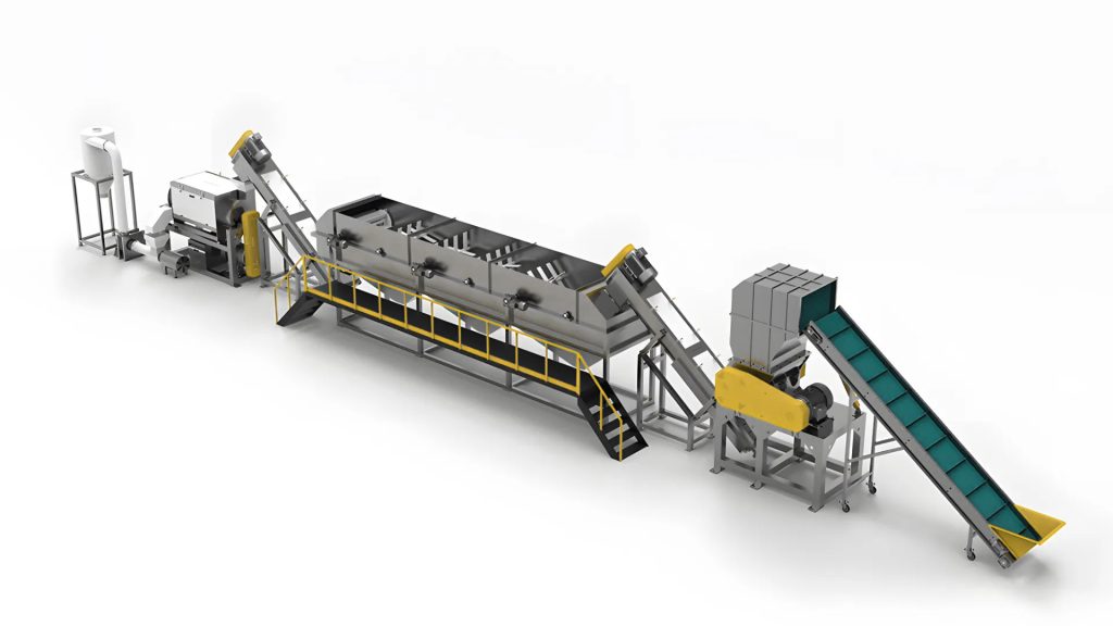 PP PE Soft Film Recycling Washing Line