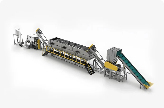 PP PE Soft Film Recycling Washing Line