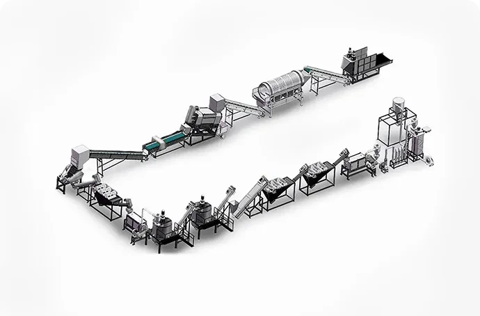 PET Bottle Sorting Washing Line